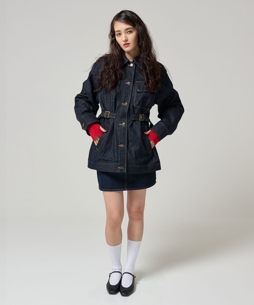 激安正規品 TINA：JOJUN デニムジャケット デニム オーバーサイズ gジャン ジャケット・アウター