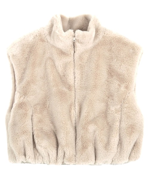 KOBE LETTUCE（神戸レタス） ベスト ジレ エコファーorプードルファー