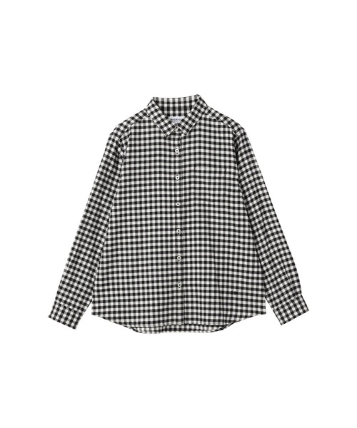 ブラウス シャツ ビエラチェックシャツ レディース