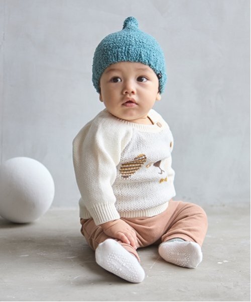 petit main ベビー 犬柄ニット＋パンツセット : ZOZOTOWN Yahoo!店
