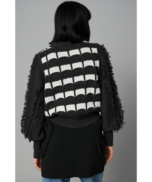 HeRIN.CYE ニット セーター Knit design tops ニットデザイントップス