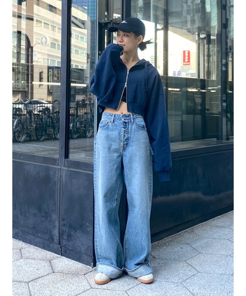 【andar】トップスレギンス、Ungridデニム Ice Tencel デニムワイドパンツ | andar JAPAN