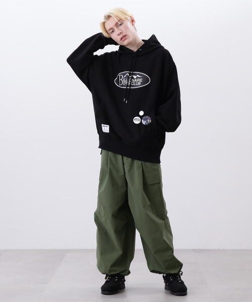 BILLIONAIRE BOYS CLUB × MANASTASH / パーカー/L/コットン/GRY/BBCJP245K002// BILLIONAIRE BOYS CLUB パーカー CLUB×MANASTASH/ビリオネア・ボーイズ