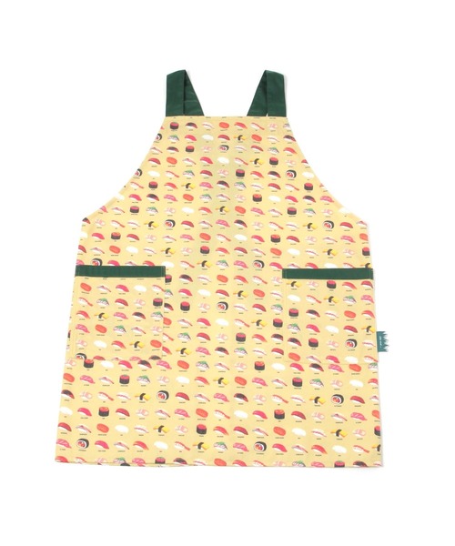 niko and…（ニコアンド） エプロン 「寿司パーティー」コラボ 寿司柄