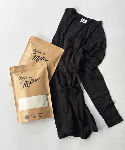 tシャツ 「Robert P.Miller」コットン100％パックT（Sheer Crew L/S tee） レディース