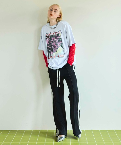 メゾンスペシャル　フリンジシャツ MAISON SPECIAL(メゾンスペシャル)｜Fringe Embroidery Big
