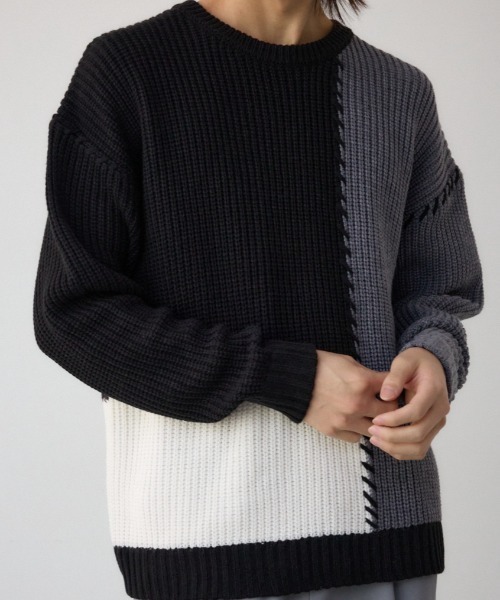 AZUL BY MOUSSY（アズールバイマウジー） セーター ニット スウィッチ