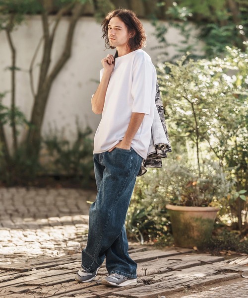CAMBIO tシャツ mt9456-Span Fraise Narrow Boat Neck Cut sew T