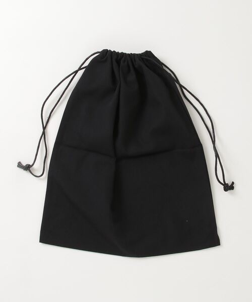【新品未使用】everyone ナイロン巾着ポーチ 黒 ブラック black everyone(エブリワン) Nylon Kinchaku pouch ロゴ ナイロン 巾着