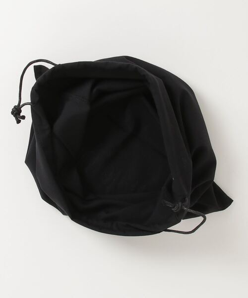 【新品未使用】everyone ナイロン巾着ポーチ 黒 ブラック black everyone(エブリワン) Nylon Kinchaku pouch ロゴ ナイロン 巾着