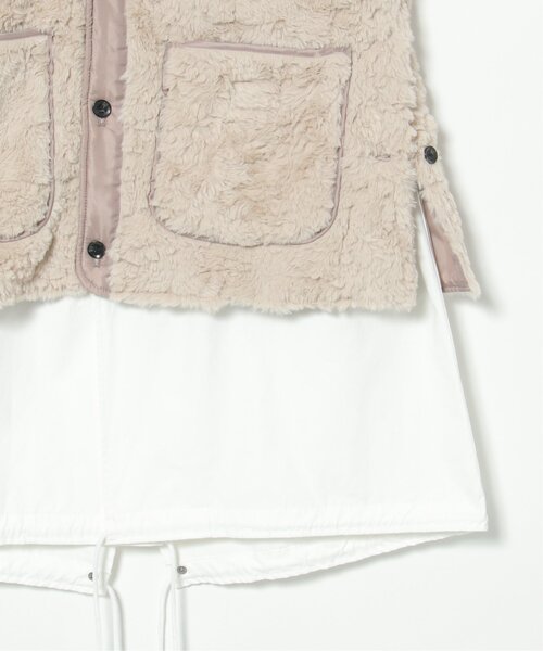 「VENCEEXCHANGE」 モッズコート FREE ブラック レディース_画像7