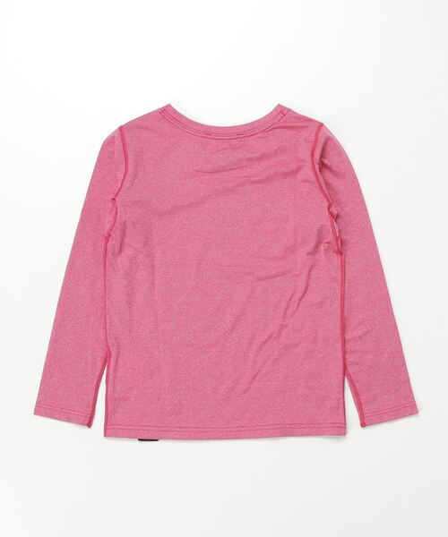 「patagonia」 「KIDS」長袖カットソー 5T ピンク キッズ