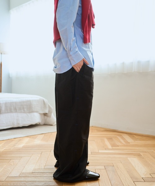common gull products. スラックス パンツ 隙間風のスラックス