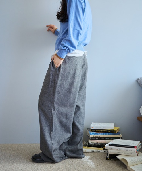 common gull products. スラックス パンツ 隙間風のスラックス