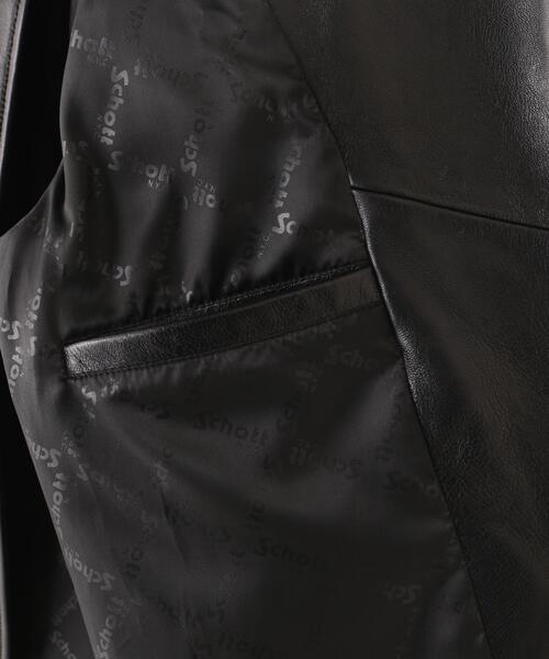 革ジャン ライダース Schott/ショット/NEW DOUBLE BREAST RIDERS/ダブル ブレスト ライダース メンズ レディースの画像