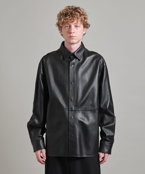 LOEFF シャツ 「LOEFF」ラムレザー MEN'S メンズ : ZOZOTOWN