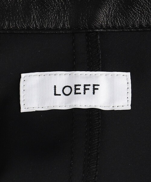 LOEFF シャツ 「LOEFF」ラムレザー MEN'S メンズ : ZOZOTOWN