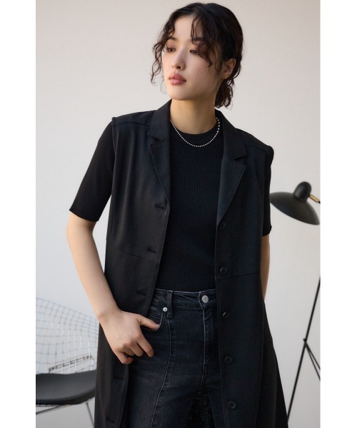 AZUL BY MOUSSY ワンピース オープンカラージレワンピース