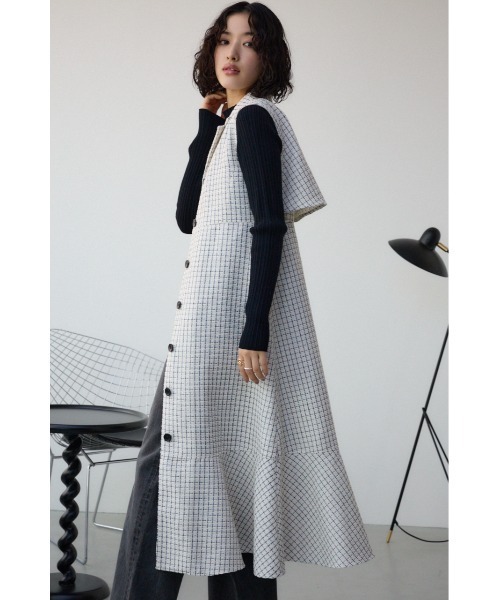 ワンピース zola AZUL BY MOUSSY ワンピース オープンカラージレワンピース