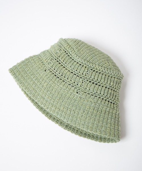 【数回着用】Niche Crochet Hat ニット帽 Niche Crochet Hat - SUN FLOWER / F21-ngak-70 /ニッチ ニット