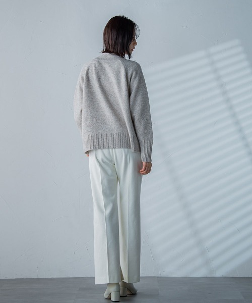 「LAUTREAMONT」 スラックス 11号 ブルー レディース_画像5