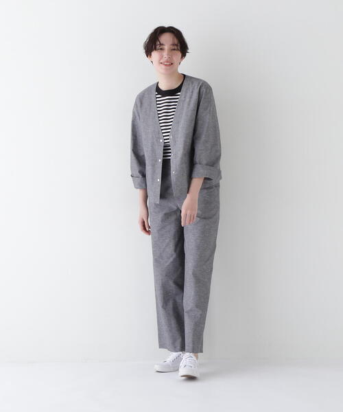 お値下げ⭐︎ヒューマンウーマン⭐︎オーバーサイズカジュアルブルゾン human woman（ヒューマンウーマン） ブルゾン アウター 綿麻