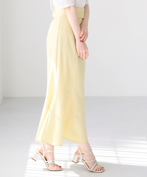 MISCH MASCH（ミッシュマッシュ） スカート 2025春夏 折り返しベルト