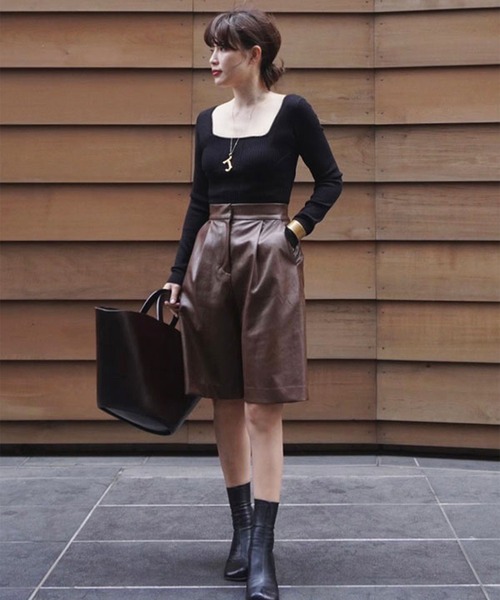 etretokyo ハーフパンツ　Sサイズ ETRE TOKYO（エトレトウキョウ） ハーフパンツ S ブラウン レディース