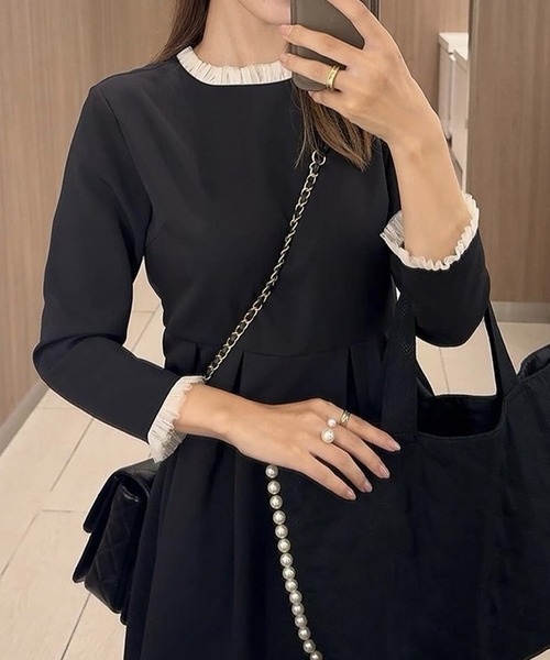 ST.ROONEY（セントルーニー） ワンピース チュールタックワンピース