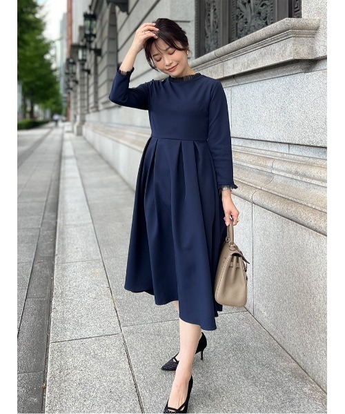 美品 セントルーニー ワンピース フリーサイズ ST.ROONEY（セントルーニー） ワンピース チュールタックワンピース