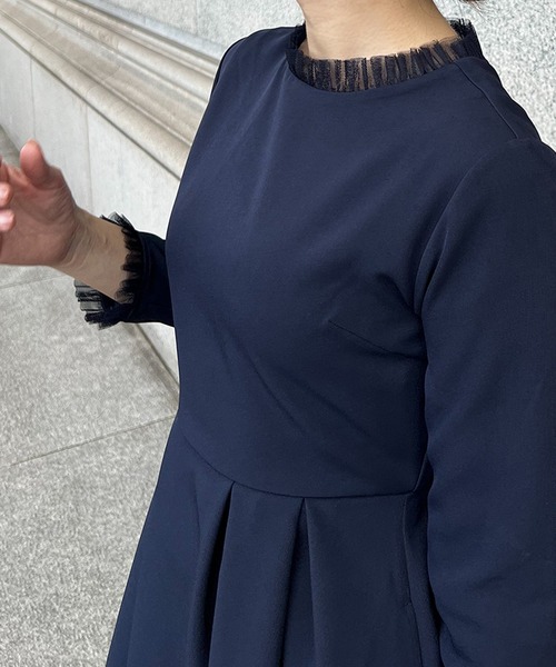 ST.ROONEY（セントルーニー） ワンピース チュールタックワンピース