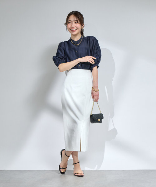 La boutique Bonbon スカート 「3サイズ展開・美人見えスカート