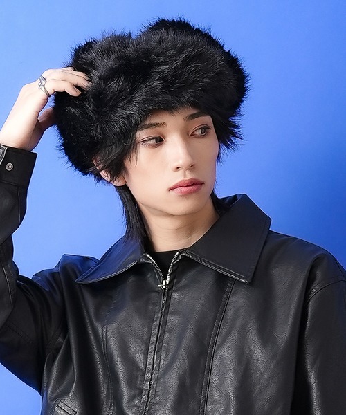 「ankoROCK」 ハット ONESIZE ブルー メンズ_画像7