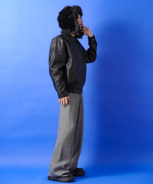 「ankoROCK」 ハット ONESIZE ブルー メンズ_画像8