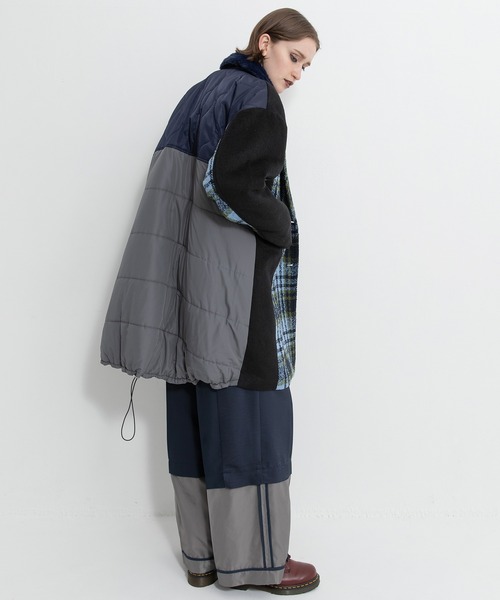 AULA AILA（アウラ アイラ） ピーコート pコート テーラーハーフコート