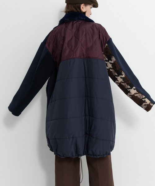 AULA AILA（アウラ アイラ） ピーコート pコート テーラーハーフコート