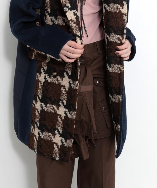 AULA AILA（アウラ アイラ） ピーコート pコート テーラーハーフコート