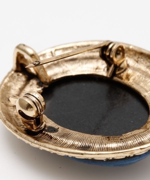 欧州航路 ブローチ 「欧州航路」アンティークカメオ風ブローチ