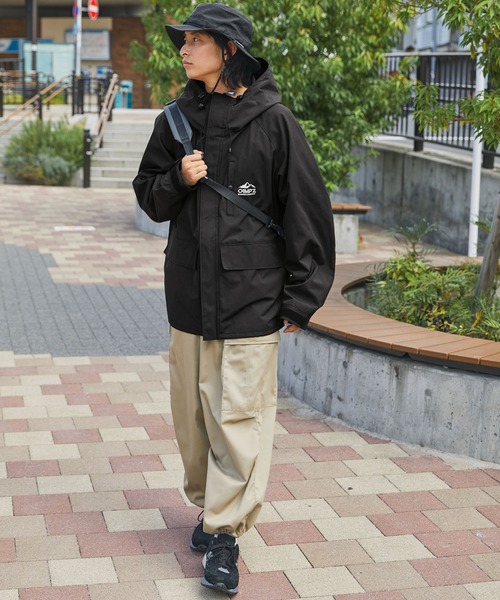 CAMP7 マウンテンパーカー CAMP7 「CAMP7」 マウンテンパーカー M ブラック メンズ