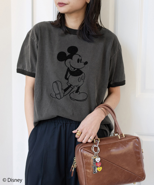 tシャツ 「追加2」MICKEY / リンガーTシャツ レディース JOURNAL STANDARD tシャツ 「追加2」MICKEY / リンガーTシャツ
