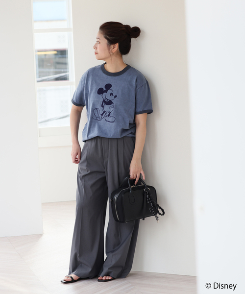tシャツ 「追加2」MICKEY / リンガーTシャツ レディース JOURNAL STANDARD tシャツ 「追加」MICKEY / リンガーTシャツ