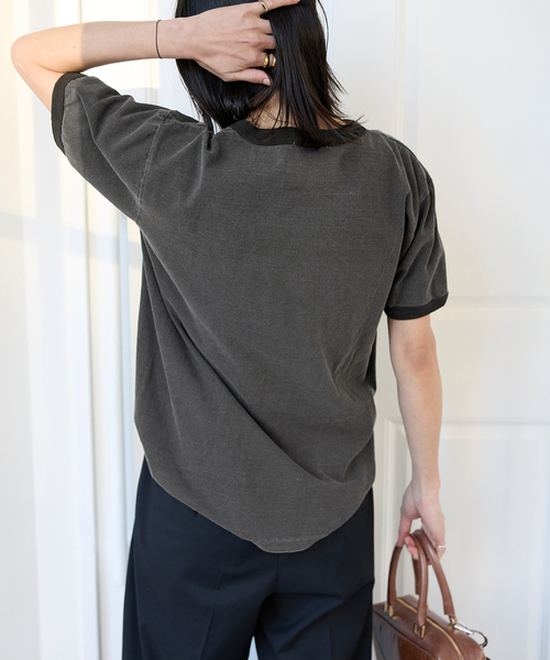 tシャツ 「追加2」MICKEY / リンガーTシャツ レディース JOURNAL STANDARD tシャツ 「追加」MICKEY / リンガーTシャツ