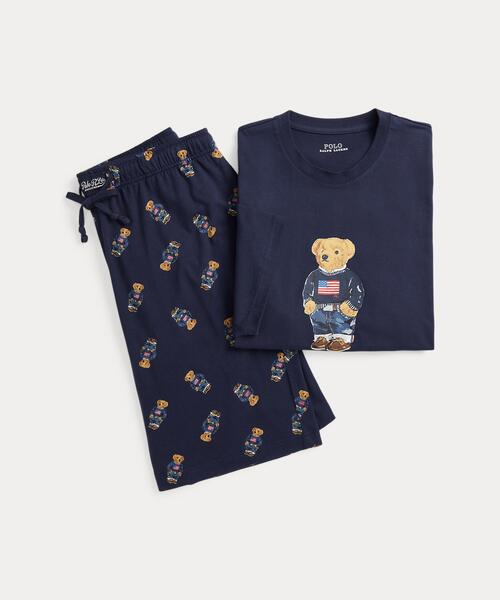 ギフトに★SET【Polo Ralph Lauren】ポロベア スリープ セット RALPH LAUREN HOME パジャマ ルームウェア Polo ベア コットン
