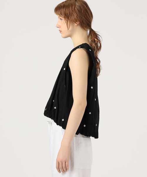 NE QUITTEZ PAS! ブラウス シャツ 「別注」ne Quittez pas BLACK