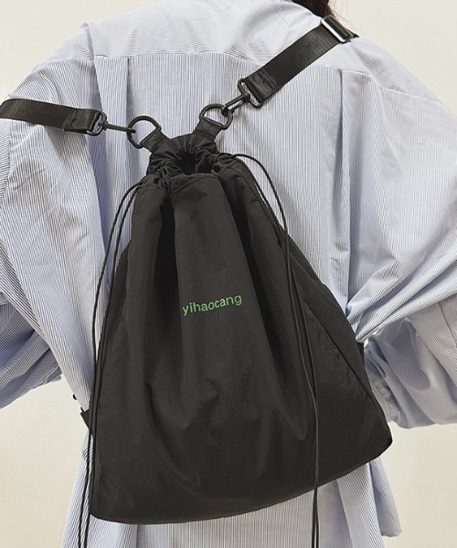 LADY LIKE（レディライク） デイバック リュック ワンポイント入り巾着