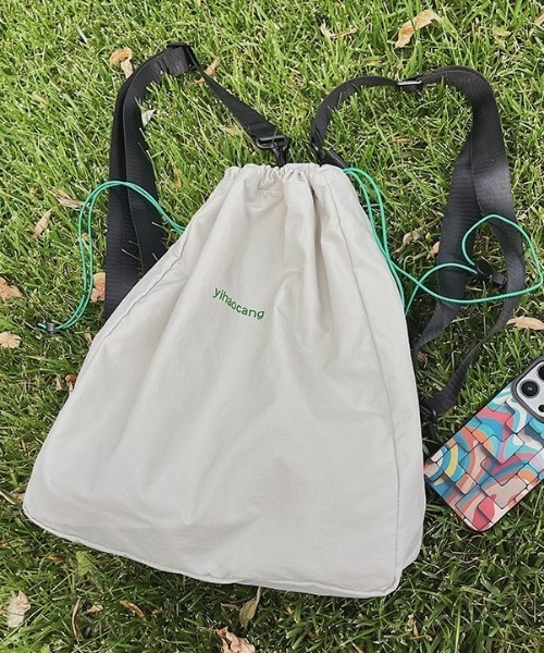 LADY LIKE（レディライク） デイバック リュック ワンポイント入り巾着