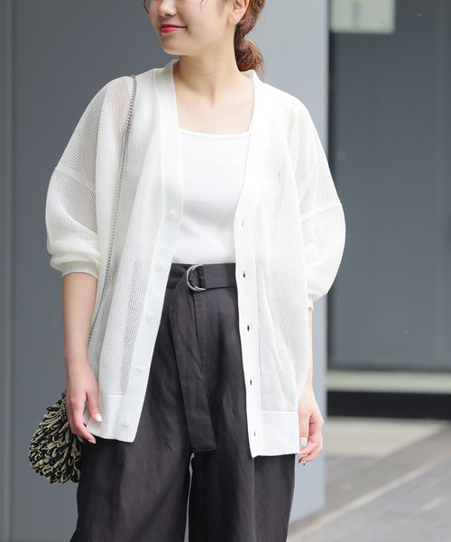JOURNAL STANDARD relume カーディガン 「追加」メッシュ
