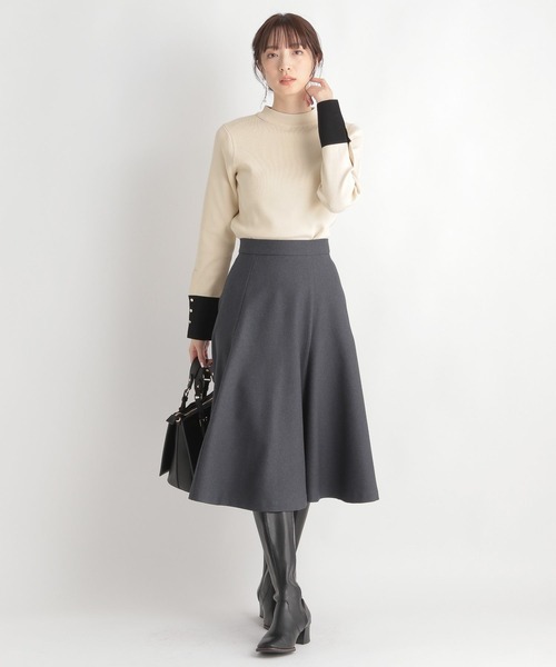 「Andemiu」 長袖ニット FREE ブラック レディース_画像6