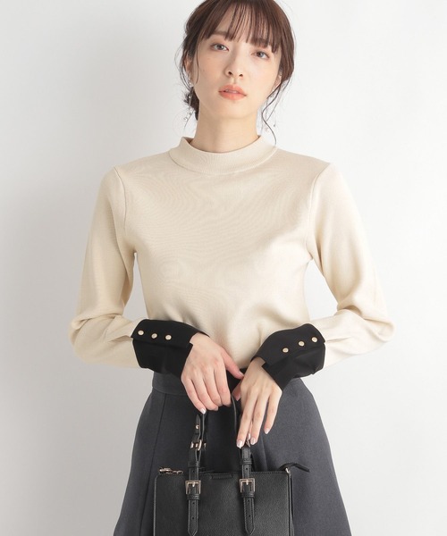 「Andemiu」 長袖ニット FREE ブラック レディース_画像7