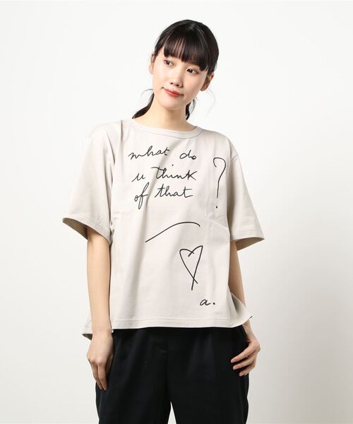「To b. by agnes b.」 半袖Tシャツ 38 ホワイト レディース